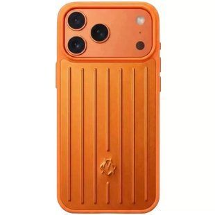 Чехол iPhone 18 Pro Max RIMOWA Aluminium Case Оранжевый