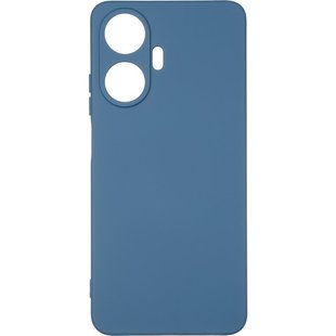 Противоударный чехол для Realme C55 Full soft case Синий