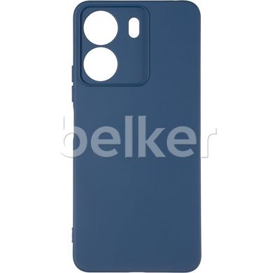 Чехол для Poco C65 Full soft case Синий