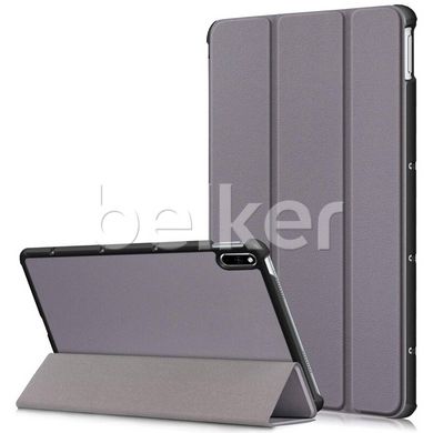 Чехол для Huawei MatePad 10.4 2020 Moko кожаный Серый смотреть фото | belker.com.ua