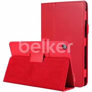 Чехол для Huawei MediaPad M5 Lite 8.0 TTX кожаный Красный смотреть фото | belker.com.ua