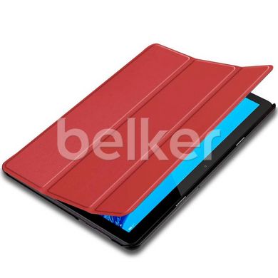 Чехол для Huawei MediaPad T5 10 Moko кожаный Вишневый смотреть фото | belker.com.ua
