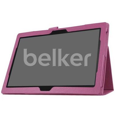 Чехол для Lenovo Tab 4 10.1 Plus x704 ТТХ кожаный Фиолетовый смотреть фото | belker.com.ua