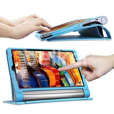 Чехол для Lenovo Yoga Tablet 3 Plus 10.1 YT-X703 TTX кожаный Голубой смотреть фото | belker.com.ua
