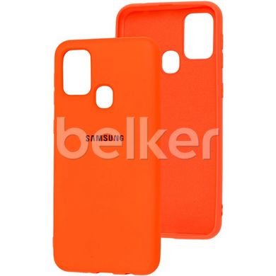 Чехол для Samsung Galaxy M31 (M315) Silicone Case Оранжевый смотреть фото | belker.com.ua