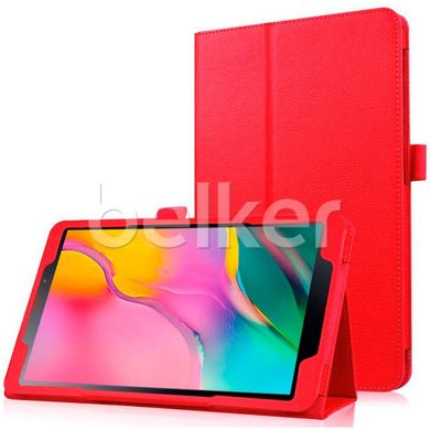 Чехол для Samsung Galaxy Tab A 8.0 2019 T290, T295 Кожаный Красный смотреть фото | belker.com.ua