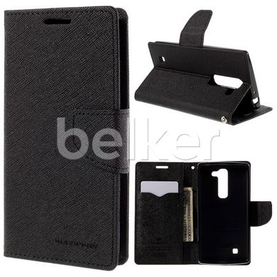 Чехол книжка для LG K430 K10 Goospery Черный Черный смотреть фото | belker.com.ua