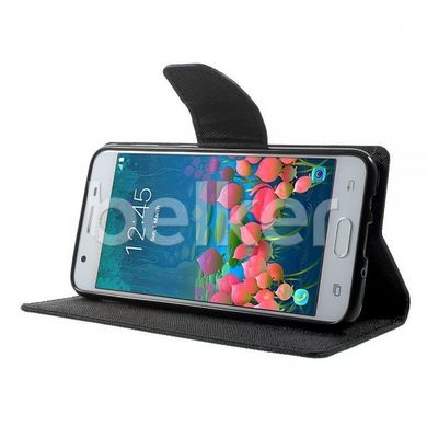 Чехол книжка для Samsung Galaxy J5 Prime G570 Goospery Черный смотреть фото | belker.com.ua