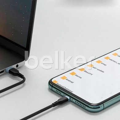 Кабель для iPhone Lightning USB Wiwu Platinum Wi-C019 1.2 метра Черный