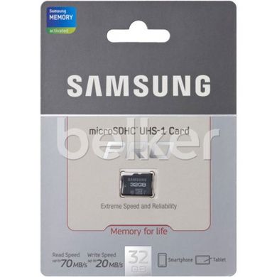 Карта памяти Samsung microSD 32Gb Class 10