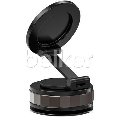 Магнитный автомобильный держатель Wiwu Vacuum Magnetic Holder Wi-CH057 Черный смотреть фото | belker.com.ua