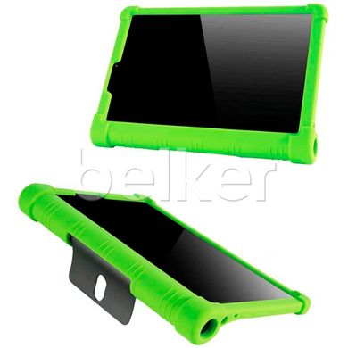 Противоударный чехол для Lenovo Yoga Smart Tab YT-X705 Silicone armor Зеленый