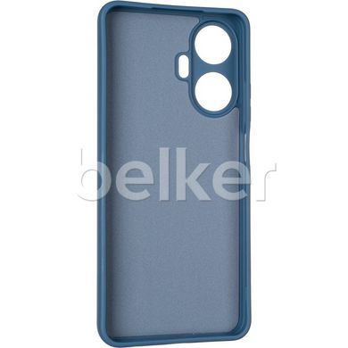 Противоударный чехол для Realme C55 Full soft case Синий