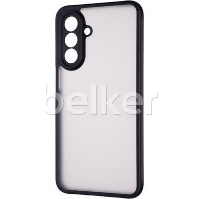 Противоударный чехол Samsung Galaxy A18 (A185) Shadow Case (camera protection) Черный