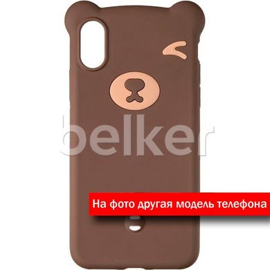 Силиконовый чехол для Samsung Galaxy S10 Plus G975 Kumamon Bear Silicone Case Коричневый смотреть фото | belker.com.ua