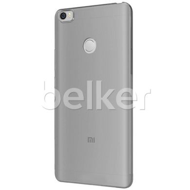 Силиконовый чехол для Xiaomi Mi Max Remax незаметный Черный смотреть фото | belker.com.ua