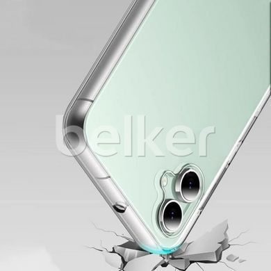 Силиконовый чехол для Samsung Galaxy A07s (A077) Hoco ультратонкий Прозрачный