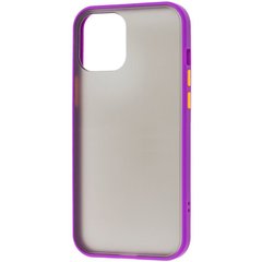 Противоударный чехол для iPhone 12 Pro LikGus Фиолетовый смотреть фото | belker.com.ua