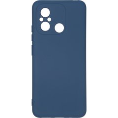 Противоударный чехол для Xiaomi Redmi 12C Full soft case Синий