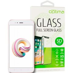 Защитное стекло для Xiaomi Mi A1 3D Optima Белый смотреть фото | belker.com.ua