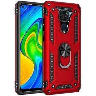 Противоударный чехол для Xiaomi Redmi Note 9 Hard Defence Series New Красный смотреть фото | belker.com.ua