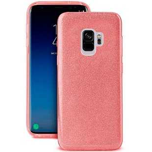 Силиконовый чехол для Samsung Galaxy S9 G960 Remax Glitter Silicon Красный смотреть фото | belker.com.ua