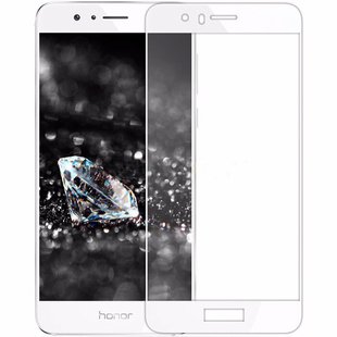 Защитное стекло для Huawei Honor 8 Tempered Glass 3D Белый смотреть фото | belker.com.ua