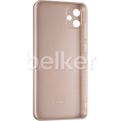 Чехол для Samsung Galaxy A05 (A055) Full Frosted Case (Plastic) Золотой смотреть фото | belker.com.ua