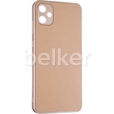 Чехол для Samsung Galaxy A05 (A055) Full Frosted Case (Plastic) Золотой смотреть фото | belker.com.ua