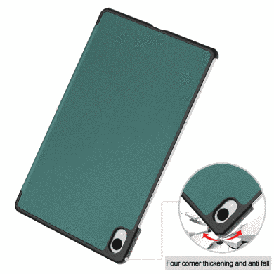 Чехол для Samsung Galaxy Tab S11 (SM-X730) Moko кожаный Голубой