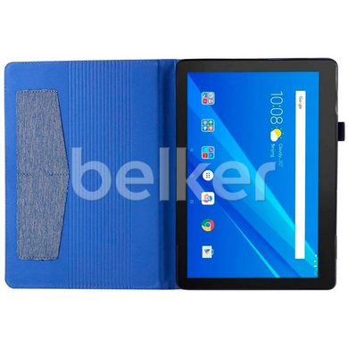 Чехол для Lenovo Tab M10 10.1 TB-X605L/X505 Textile case Синий смотреть фото | belker.com.ua