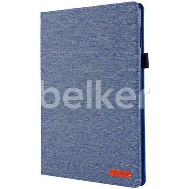 Чехол для Lenovo Tab M10 10.1 TB-X605L/X505 Textile case Синий смотреть фото | belker.com.ua