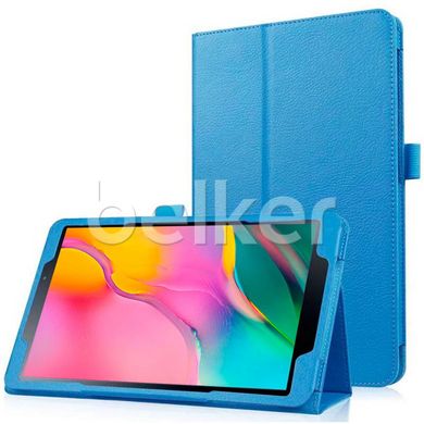 Чехол для Samsung Galaxy Tab A 8.0 2019 T290, T295 Кожаный Голубой смотреть фото | belker.com.ua