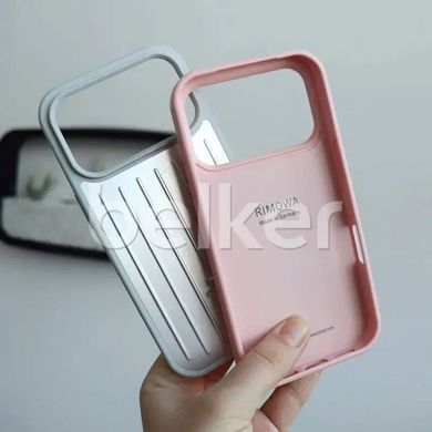 Чехол iPhone 18 Pro Max RIMOWA Aluminium Case Розовый
