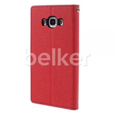 Чехол книжка для Samsung Galaxy J5 2016 J510 Goospery Красный смотреть фото | belker.com.ua