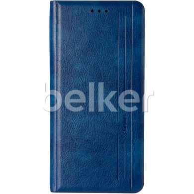 Чехол книжка для Xiaomi Redmi Note 10 Pro Book Cover Leather Gelius New Синий
