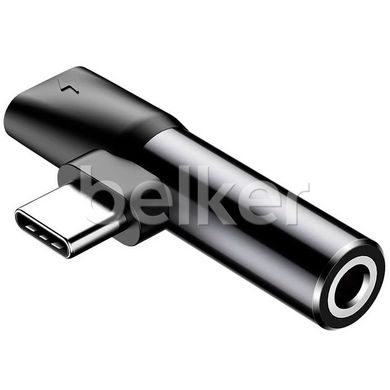 Переходник Baseus L41 USB Type-C to USB Type-C/AUX 3.5mm