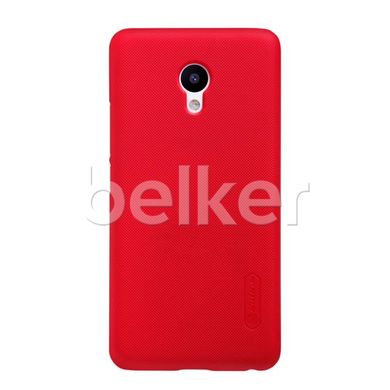 Пластиковый чехол для Meizu M5 Nillkin Frosted Shield Красный смотреть фото | belker.com.ua