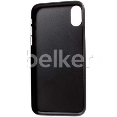 Противоударный чехол для iPhone X G-Case Кожа смотреть фото | belker.com.ua