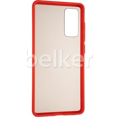 Противоударный чехол для Samsung Galaxy S20 FE G780 LikGus Красный смотреть фото | belker.com.ua