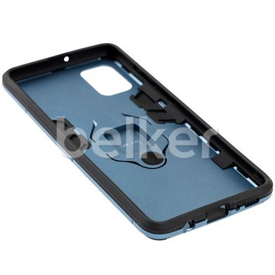 Противоударный для Samsung Galaxy A31 (A315) Transformer Ring case Серый смотреть фото | belker.com.ua