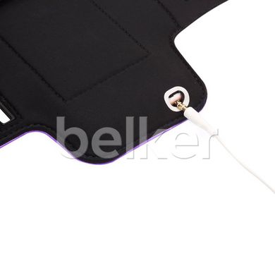 Спортивный чехол на руку для смартфонов 5.5 - 6 дюймов Belkin ArmBand Фиолетовый