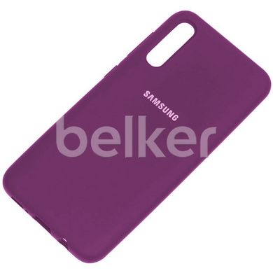 Защитный чехол для Samsung Galaxy A50 A505 Original Soft Case Фиолетовый смотреть фото | belker.com.ua