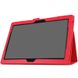 Чехол для Lenovo Tab 4 10.1 Plus x704 ТТХ кожаный Красный в магазине belker.com.ua