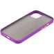 Противоударный чехол для iPhone 12 Pro LikGus Фиолетовый в магазине belker.com.ua