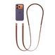 Шнурок для телефона Crossbody Strap WiWU Wi-CS201 Коричневый