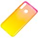 Силиконовый чехол для Huawei P30 Lite Gradient case Оранжевый в магазине belker.com.ua