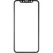 Защитное стекло для iPhone X Krazi 5D M-Design Черный в магазине belker.com.ua