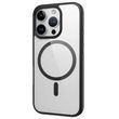 Чехол на iPhone 16 Pro Max Rock Guard Clear with Magnetic Черный