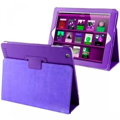 Чехол для iPad 2/3/4 TTX Кожаный Фиолетовый смотреть фото | belker.com.ua